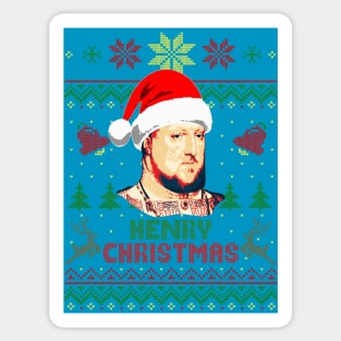 King Henry The 8th Of England Henry Christmas Sticker